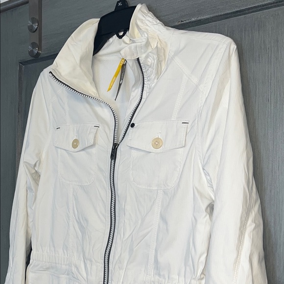 Women’s Lole’ Brand Small Water Resistant UPF 50+ Stretch Utility Jacket #sporty - Picture 3 of 8